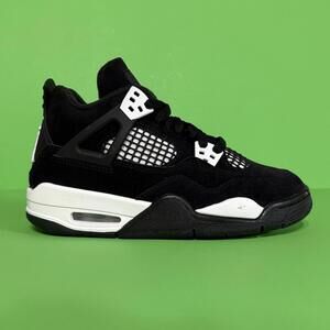 Nike Air Jordan 4 Retro White Thunder GS FQ8213-001 Size 4Y / Size 5.5 Women